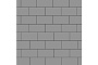 Плитка тротуарная SteinRus Sevilia В.8.П.8 гладкая, серый, 300*150*80 мм