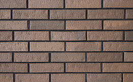 Кирпич клинкерный ТМ Kerma Premium Klinker коричневый риф 250*120*65 мм