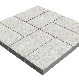 Плитка тротуарная SteinRus Парк Плейс Б.3.П.8, Доломит, Backwash, 600*300*80 мм