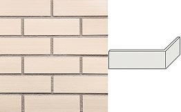Клинкерная плитка угловая King Klinker Dream House 27 Vanilla Sky RF10, 250*65*120*10 мм