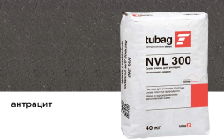 Раствор для укладки природного камня tubag NVL 300 антрацит, 40 кг