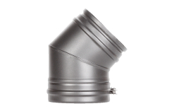 Отвод Schiedel PERMETER 50 30 град. серый, D 250/350 мм