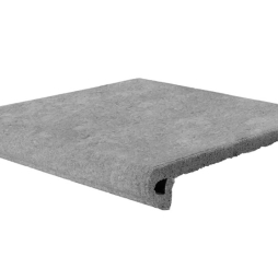 Клинкерная ступень-флорентинер Gres Aragon Stone Gris, 330*325*18(53) мм