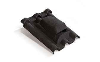 Вентиляционный выход Metrotile HV15-15 Gallo Black