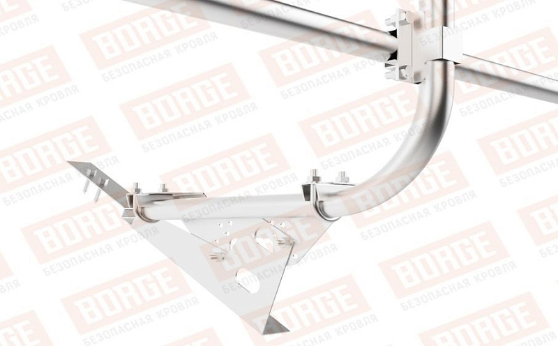 Кровельное ограждение Borge для черепичной кровли оцинкованное, 300*60 см