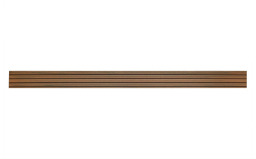 Реечная фасадная панель из ДПК CM Wall Dual Teak (Тик), 3000*219*26 мм