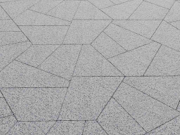 Плитка тротуарная Оригами Б.4.Фсм.8 стоунмикс белый с черным, комплект 6 шт, толщина 80 мм