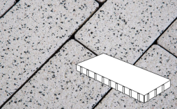 Плитка тротуарная Готика, Granite FERRO, Плита Б.8.П.10, Покостовский, 800*400*100 мм