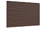 Забор-жалюзи Aquasystem PURAL MATT BT, Estet 60, RAL 8017, фактурная