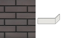 Клинкерная плитка угловая King Klinker Dream House 23 Grey eminence RF, 250*65*120*10 мм