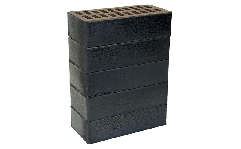 Кирпич облицовочный Красная гвардия Nero, 250*85*65 мм