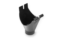 Воронка для трубы Galeco для системы STAL D 135/90 мм, RAL 7015