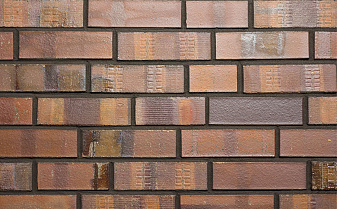 Клинкерная плитка под кирпич Westerwaelder Klinker KLINKER BRICK WK84S Rotbraun-bunt Spezial, 240*71*15 мм