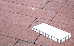 Плитка тротуарная Готика, City Granite FINO, Плита Б.8.П.8, Травертин, 800*400*80 мм