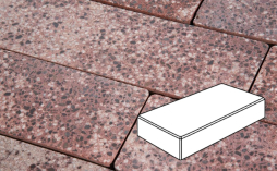 Плитка тротуарная Готика, City Granite FINO, Картано В.3.П.8, Сансет, 300*150*80 мм
