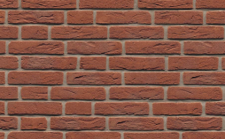 Кирпич облицовочный ручной формовки Muhr Nr 02, Rotbraun-bunt, 210*45-50*50 мм