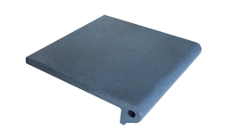 Клинкерная ступень флорентинер Terraklinker (Gres de Breda) Basalto модель B, 330*330*60*20 мм