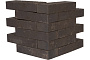 Кирпич клинкерный полнотелый Plinfa Iron 2804, 270*85*50 мм