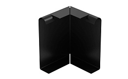 Внешний угол Galeco HIDDEN к лицевой планке желоба, RAL 9005