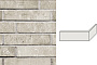 Клинкерная плитка угловая Uniceramix MOON UX34 White moon, 50*168*71*12 мм