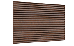 Забор-жалюзи Aquasystem Printech, Estet 60, Канадский дуб, фактурная