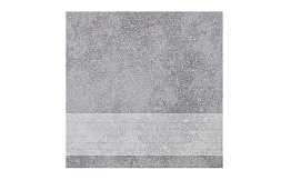 Клинкерная ступень с насечками Stroeher Keraplatte Roccia 840 grigio 300*294*10 мм
