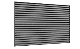 Забор-жалюзи Aquasystem PE RoofTop Шелк, Estet 60, RR 23, фактурная