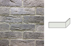 Угловой декоративный кирпич Redstone Dover frost DF-72/U 227*100*71 мм