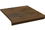 Клинкерная ступень с капиносом Paradyz Semir Beige, 330*300*11 мм