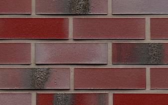 Клинкерная плитка под кирпич Feldhaus Klinker NF 14 R563 carbona ardor rutila 240*71*14 мм