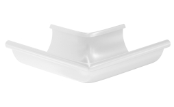 Угол желоба наружный  Aquasystem PE dRain RR 20 D 125 мм