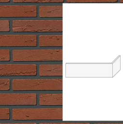 Гибкий кирпич StoCleyer B, угловой элемент 4/4 corner, 71911 красный, NF, 240/115*71*4-8 мм