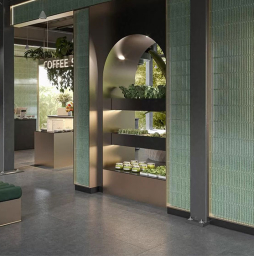 Керамогранит KERAMA MARAZZI Касабланка антрацит обрезной, 600*600*9 мм