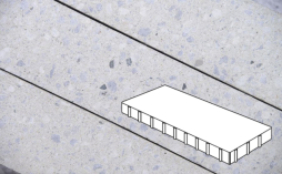 Плитка тротуарная Готика, City Granite FINO, Плита Б.10.П.10, Мансуровский, 1000*500*100 мм
