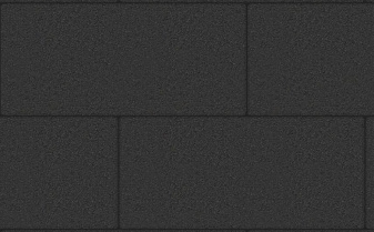 Плитка тротуарная Прямоугольник Б.5.П.6 стандарт гладкий черный, 600*300*60 мм
