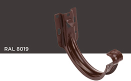 Металлический кронштейн Galeco короткий для системы STAL D 135/90 мм, RAL 8019
