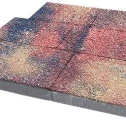 Плитка тротуарная SteinRus Парк Плейс Б.3.П.8 Native, ColorMix Оригон, 600*300*80 мм