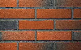 Плитка Terca Terra Flame гладкая, 250*65*14 мм