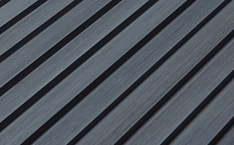 Реечная фасадная панель CM Wall Ebony 3000*219*26 мм