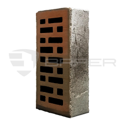 Кирпич BRAER PRO 14.04.1 с утолщенной стенкой, 250*120*65 мм