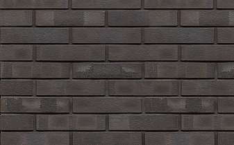 Кирпич клинкерный Muhr 05 KS Eisenschmelz Schwarzbraun Kohle Spezial гладкий, 290*60*52 мм