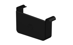 Заглушка левая Galeco для систем STAL 2, HIDDEN, RAL 9005