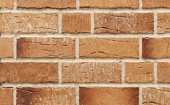 Клинкерная плитка под кирпич Stroeher Steinlinge 372 amberbeige рельефная NF14, 240*71*14 мм