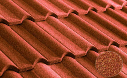 Композитная черепица рядовая Metrotile Gallo Terracotta