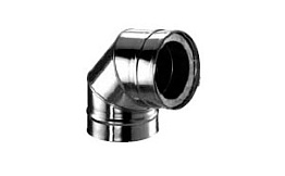 Отвод для дымохода Schiedel ICS 50 90 град., D 200/300 мм