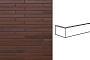 Клинкерная плитка угловая King Klinker KING SIZE LF11 Tibetan flame, 240*52*115*14 мм