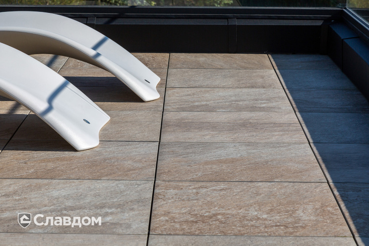 Керамогранит Atlas Concorde Landstone Gold LASTRA, 600*600*20 мм