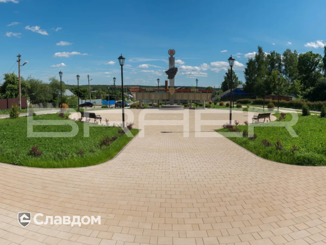 Плитка тротуарная BRAER Старый город Ландхаус песочный, толщина 60 мм