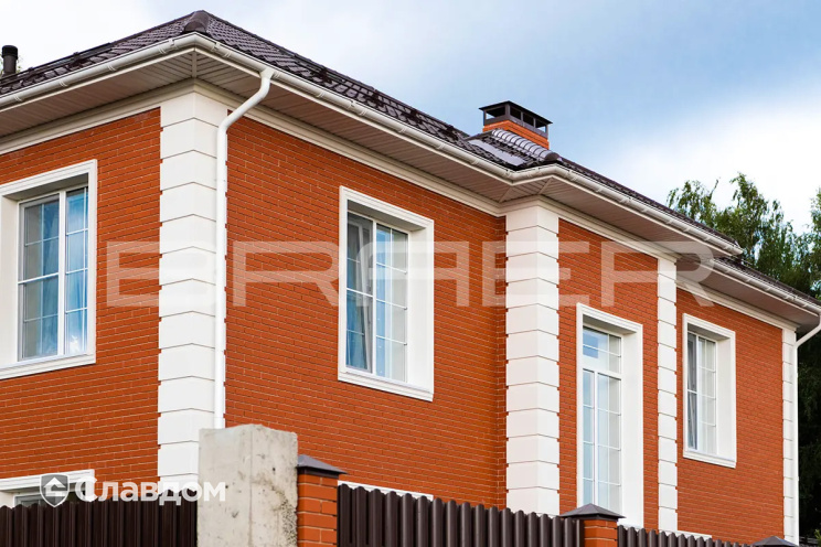 Кирпич BRAER красный гладкий, 250*120*65 мм