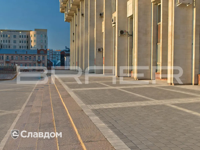 Плитка тротуарная BRAER Старый город Ландхаус Color Mix Туман, толщина 60 мм